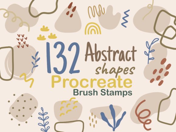 Download Procreate Stamps Abstract Shapes Doodle - Doodle Collection