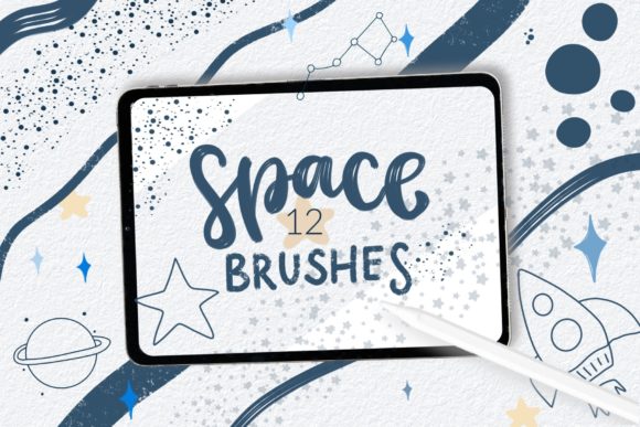 Download Space Procreate Brushes, Doodle Space - Doodle Collection